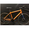 Image 1 : ORANGE NORCO INDIE 27 SPEED HYBRID BIKE WITH FULL DISC BRAKES