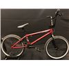 Image 1 : RED DK BICYCLES SINGLE SPEED BMX BIKE