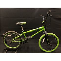 GREEN AVIGO DEADHEAD SINGLE SPEED BMX BIKE