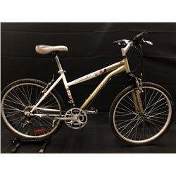 GOLD INFINITY MERCURY 21 SPEED FRONT SUSPENSION MOUNTAIN BIKE