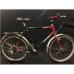 BLACK NISHIKI BOMBARDIER 18 SPEED MOUNTAIN BIKE