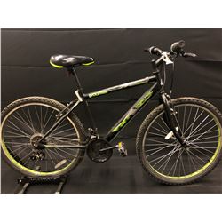 BLACK OZARK TRAIL 18 SPEED MOUNTAIN BIKE