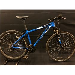 BLUE SPECIALIZED HARDROCK 21 SPEED FRONT SUSPENSION MOUNTAIN BIKE WITH FULL DISC BRAKES