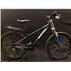 Image 1 : BLUE KONA FIRE MOUNTAIN 27 SPEED FRONT SUSPENSION MOUNTAIN BIKE (FRONT BRAKE ISSUE)