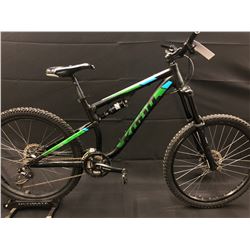 BLACK KONA PRECEPT 160 FULL SUSPENSION MOUNTAIN BIKE (NO BRAKES/NO SHIFTERS)