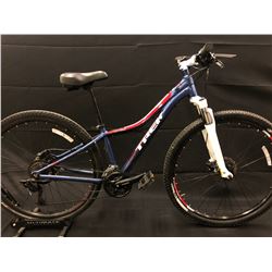 BLUE TREK XCALIBUR 24 SPEED FRONT SUSPENSION MOUNTAIN BIKE WITH FULL DISC BRAKES