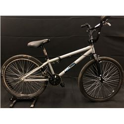 GREY HARO F24 SINGLE SPEED STUNT BIKE