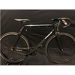 BLACK FUJI CLASSIC SINGLE SPEED ROAD BIKE