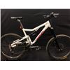 Image 1 : WHITE SANTA CRUZ HECKLER 18 SPEED FULL SUSPENSION DOWNHILL MOUNTAIN BIKE WITH FULL DISC BRAKES