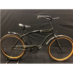 BLACK COPPER MOON SINGLE SPEED CRUISER BIKE