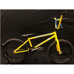 YELLOW THE SIMPSONS SINGLE SPEED BMX BIKE
