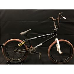 BLACK SINGLE SPEED BMX BIKE