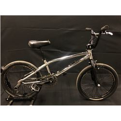 CHROME SINGLE SPEED STUNT BIKE (NEEDS BACK BRAKE)