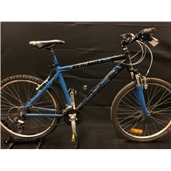 BLUE GARNEAU 21 SPEED FRONT SUSPENSION MOUNTAIN BIKE