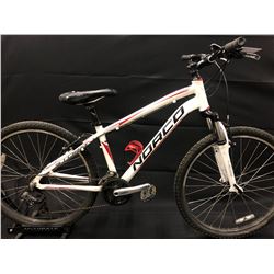 WHITE NORCO STORM 21 SPEED FRONT SUSPENSION MOUNTAIN BIKE