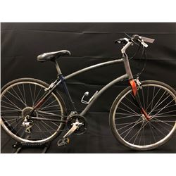 GREY 24 SPEED HYBRID BIKE