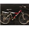 Image 1 : RED DUNLOP FS767 21 SPEED FRONT SUSPENSION BIKE