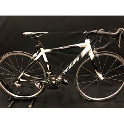 WHITE SPECIALIZED ROUBAIX 30 SPEED CARBON RACING BIKE