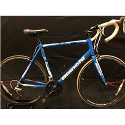 BLUE BIANCHI VIA NIRONE 16 SPEED RACING BIKE