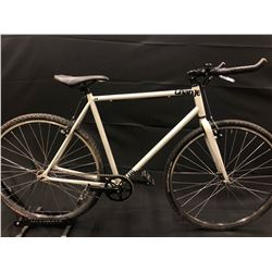 GREY CHARGE BIKES PLUG SINGLE SPEED ROAD BIKE