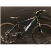 Image 1 : BLACK GIANT ATX 21 SPEED FRONT SUSPENSION MOUNTAIN BIKE WITH FULL DISC BRAKES
