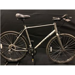 GREY GIANT ESCAPE 24 SPEED HYBRID BIKE (MISSING SHIFTER)