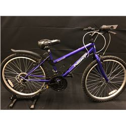 PURPLE KIDS NEXT HIGH PEAK 18 SPEED MOUNTAIN BIKE
