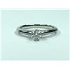Image 7 : ONE LADIES PLATINUM DIAMOND SET ENGAGEMENT RING, CLASSIC SOLITAIRE DESIGN WITH ROUND BRILLIANT CUT