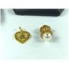 Image 2 : 4 PCS TOTAL: 1- ONE 22KT YELLOW GOLD CURBED PEAR SHAPED AND BALL LINK CHAIN, WEIGHS 14.50 GRAMS,