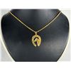 Image 1 : 2 PCS TOTAL: 1- ONE 22KT YELLOW GOLD FACETED CABLE LINK CHAIN, WEIGHS 16.80 GRAMS, 47CM LONG, S