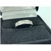 Image 1 : LADIES 14KT WHITE GOLD DIAMOND SET DRESS ANNIVERSARY RING