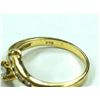 Image 2 : LADIES 20KT YELLOW GOLD DIAMOND SET DRESS RING