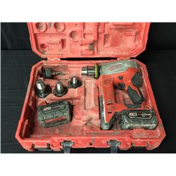 MILWAUKEE M18 PRO PEX EXPANSION TOOL WITH 2 BATTERIES