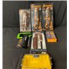 Image 1 : BAG OF ASSORTED KNIVES, HATCHET AND MORE