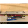 Image 1 : LOTS OF SPORTS EQUIPMENT BASEBALL BATS, K2 SKIS, CRUTCHES