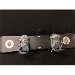 MERCURY M56 SNOWBOARD WITH FIREFLY BINDINGS