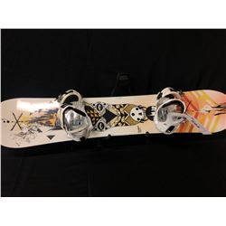 ROME 145 CM SNOWBOARD WITH RIDE BINDINGS