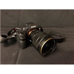 SONY ALPHA 7 II MIRRORLESS DIGITAL CAMERA WITH SONY VARIO-TESSAR FE 4/16-35 ZA OSS LENS (DAMAGED