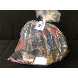 BAG OF ASSORTED HOUSEHOLD PRODUCT, TOOLS & MORE