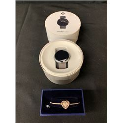 MOTO 360 SMART WATCH AND SWAROVSKI CRYSTAL BRACELET