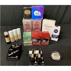 BAG OF ASSORTED MAKEUP AND PERFUME