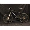 Image 1 : BLACK BRODIE 27 SPEED HYBRID MOUNTAIN BIKE WITH FRONT AND REAR HYDRAULIC DISK BRAKES, CLIP PEDALS