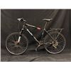 Image 1 : BLACK BRODIE 27 SPEED HYBRID MOUNTAIN BIKE WITH FRONT AND REAR HYDRAULIC DISK BRAKES, CLIP PEDALS