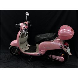 PINK MOTORINO ELECTRIC MOPED