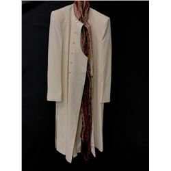 TRADITIONAL INDIAN OUTFIT INC. JACKET, PANTS AND SCARF, SIZE 40