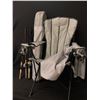 Image 1 : PAIR OF FOLDING CHAIRS AND 3 FISHING RODS