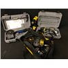 Image 1 : LOT OF TOOLS INC. DREMEL MULTI-MAX AND SAW-MAX, DEWALT DRILL WITH CHARGER, DEWALT TOOL BAG AND MORE
