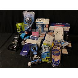 ASSORTED MEN'S PRODUCTS INC. ELECTRIC RAZORS, REPLACEMENT BLADES, BELTS AND MORE