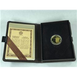 1984 CANADIAN $100.00 22K GOLD COIN