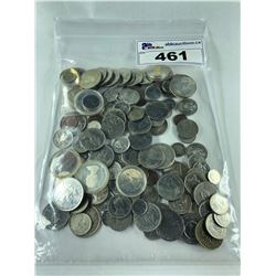 BAG OF ASSORTED CANADIAN COINS